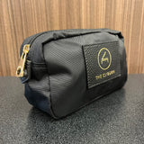 Foil-Stamped Clutch, Black