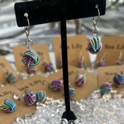 Piano Wire Earrings