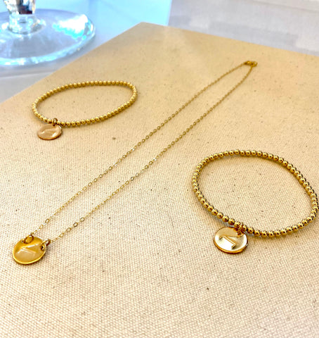Bracelet, Gold, Cliburn Charm