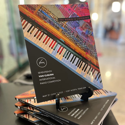 Commemorative Program Book, 2025 Cliburn Competition