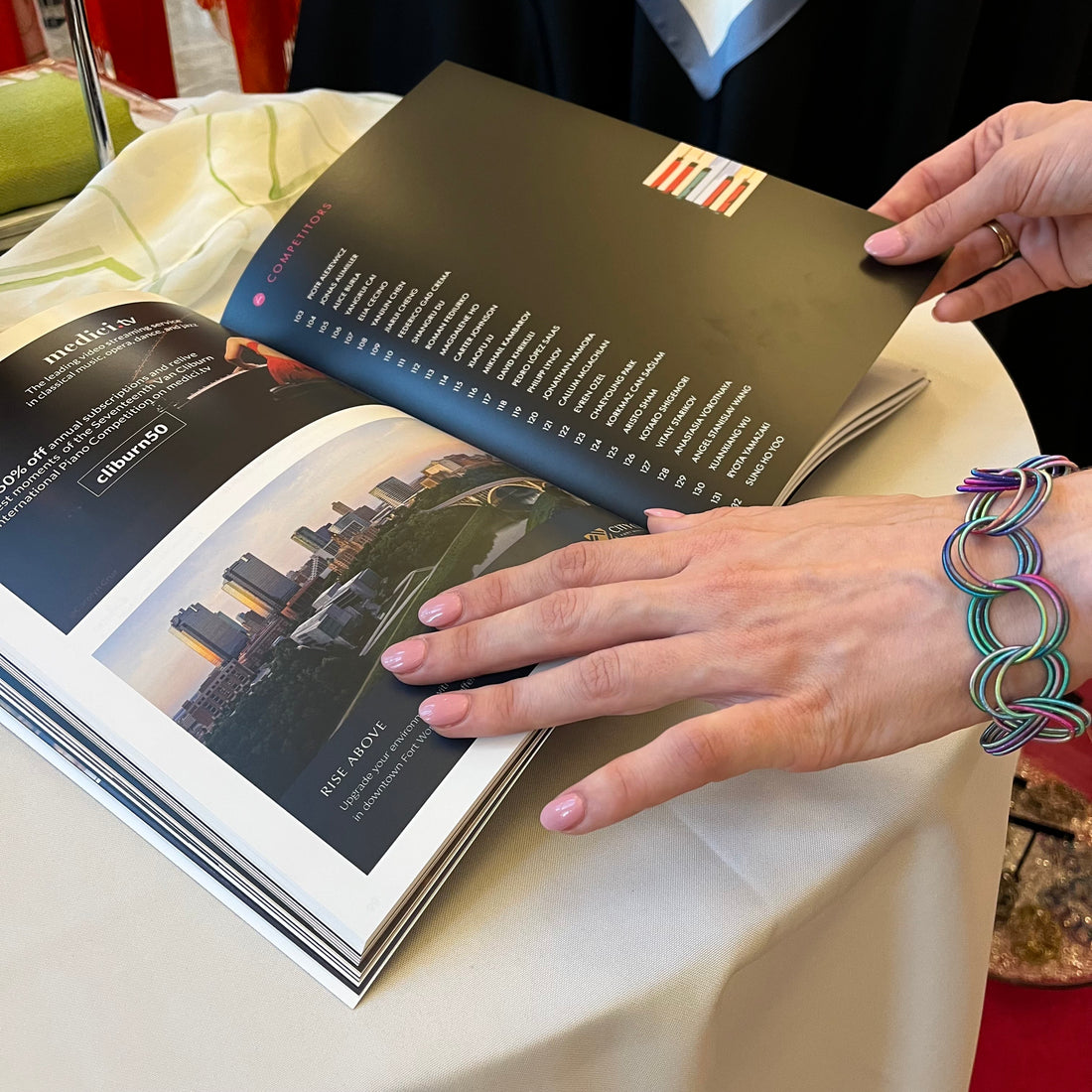 Commemorative Program Book, 2025 Cliburn Competition