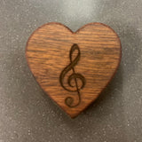 Piano Wood Heart