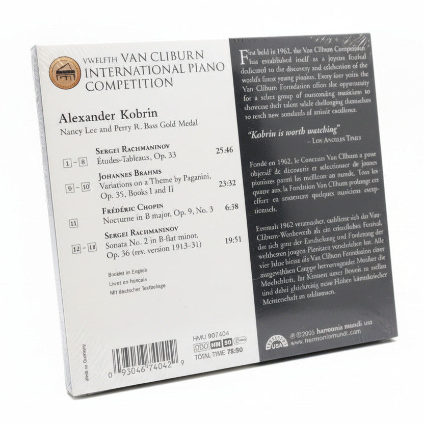 Alexander Kobrin, Gold Medalist CD (2005)