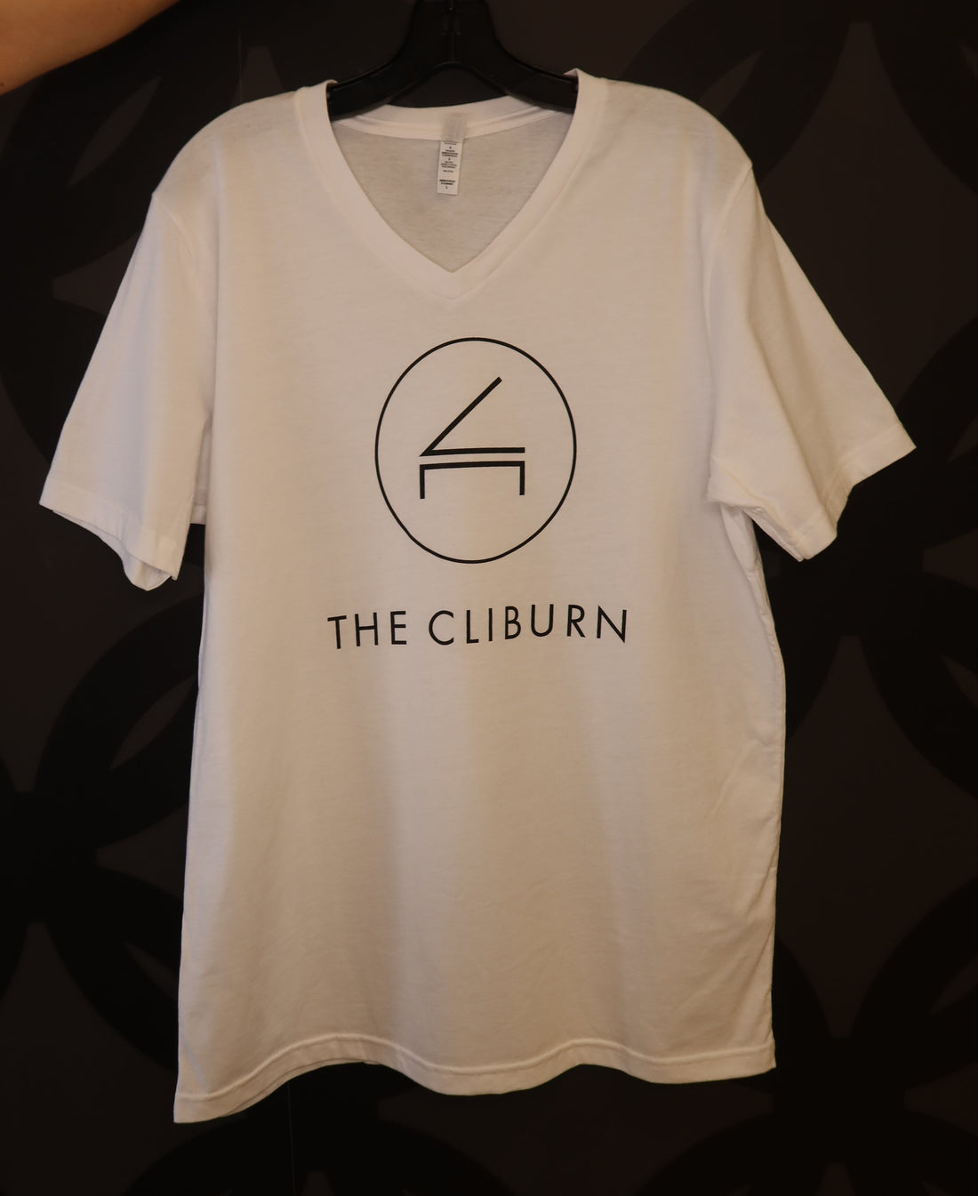 T-Shirt, V-Neck, White