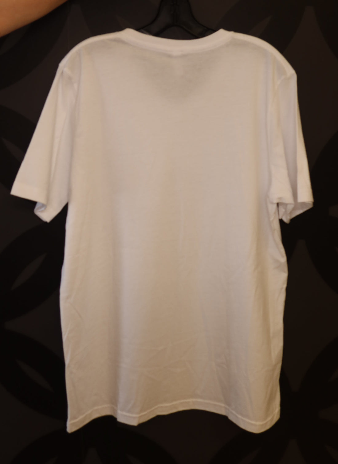 T-Shirt, V-Neck, White