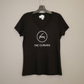 T-Shirt, V-Neck, Black