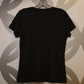 T-Shirt, V-Neck, Black