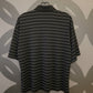 Polo, Black & White Striped