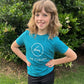T-Shirt, Kids, Teal