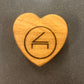 Piano Wood Heart