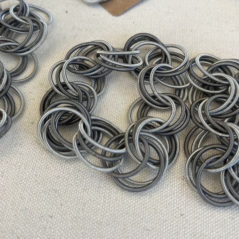 Piano Wire Bracelet