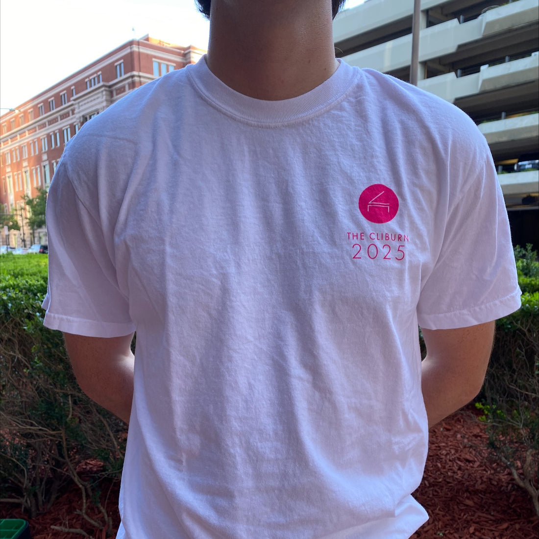 T-Shirt, 2025 Cliburn Competition, White