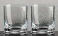 Cocktail Glasses, 60 Years, Set of 4