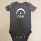 Fermata Onesie, Grey