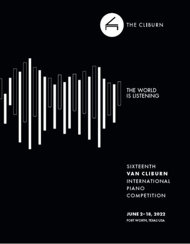 Poster, Cliburn Competition (2022)