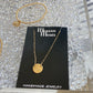 Necklace, Gold, Cliburn Charm