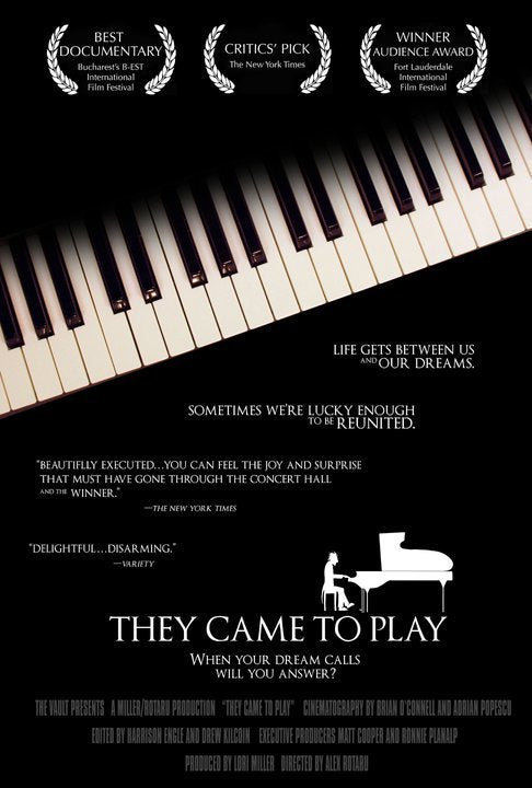 They Came to Play: 2007 Cliburn Amateur Competition DVD